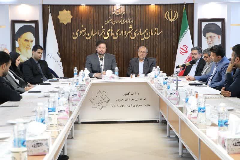 برگزاری جلسه تکریم و معارفه سرپرست حراست سازمان همیاری شهرداری‌های خراسان رضوی